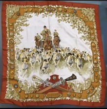 Carré hermès soie d'occasion  Dreux