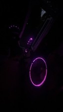 Purple bike wheel for sale  WEST WICKHAM
