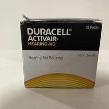 36 pilhas para aparelhos auditivos Duracell Activair 1,45V ar zinco 6 pacotes válidos 27/05 comprar usado  Enviando para Brazil