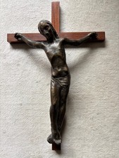 Bronze kruzifix jesus gebraucht kaufen  Düren