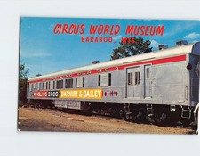 Cartão postal Ringling Brothers carro publicitário #1 Circus World Museum Baraboo WI EUA, usado comprar usado  Enviando para Brazil