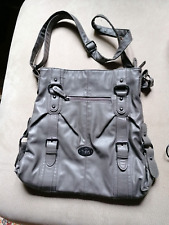 Handtasche schultertasche grau gebraucht kaufen  Wolfsburg