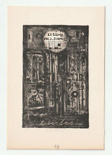 Pravoslav sovak exlibris gebraucht kaufen  Berlin
