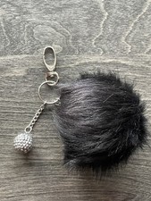 Black fluffy charm for sale  WATFORD