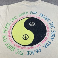 Camiseta Vintage Anos 80 T&C Surf Designs Arte Havaí Skate Tamanho Md Leve Ondas Não Drogas comprar usado  Enviando para Brazil