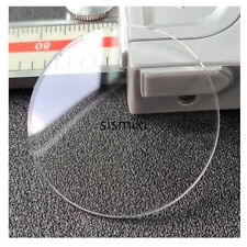 1.2/1.5mm grosso Double Dome Safira Watch Glass Round Crystal Replacement 20-40 comprar usado  Enviando para Brazil