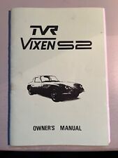 Tvr vixen owner for sale  WOLVERHAMPTON