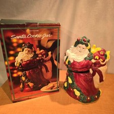 Santa ceramic cookie for sale  River Falls