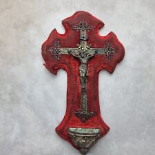 Antique wall crucifix d'occasion  Expédié en Belgium