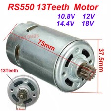 Substituição do motor RS550 13 dentes para BOSCH GSR10.8-2-LI GSR10.8V/12V/14.4V/18V novo comprar usado  Enviando para Brazil