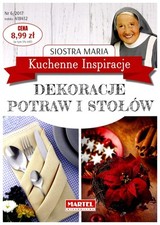 Kuchenne Inspiracje. Dekoracje potraw i stoĹĂlw - siostra Maria  na sprzedaż  Wysyłka do Poland