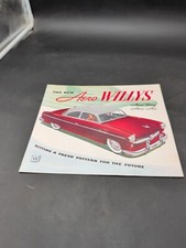 Folheto de vendas de automóveis vintage 1950 The New Aero Willys / Dê uma olhada! comprar usado  Enviando para Brazil