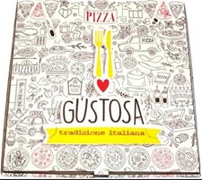 Scatole pizza 33x33x3 usato  Boscoreale