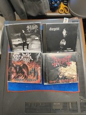 Usado, Black Metal CD Lot,  Mayhem, Sargiest, Thy Infernal, Tsjuder, 1349.              comprar usado  Enviando para Brazil