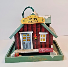 Wooden hanging happy for sale  Remus