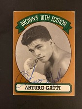 Arturo gatti autographed for sale  Media