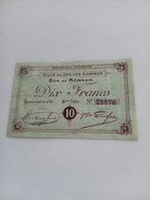Bon monnaie 10frs d'occasion  Le Mans