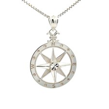Sterling silver compass for sale  Orlando