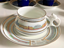 Tasse thé porcelaine d'occasion  Saran