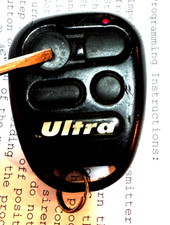 Controle remoto de entrada sem chave Ultra Start TXPT4-L FCC MKYMT9207TX CHAVEIRO iniciador de carro VERMELHO comprar usado  Enviando para Brazil