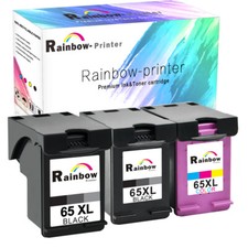 65 XL Ink for HP DeskJet 2630 2632 2634 2635 2636 2652 2655 3720 3722 3723 3730 comprar usado  Enviando para Brazil