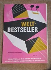 Notenheft bestseller künstler gebraucht kaufen  Dammbach