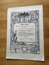 Historischer alter lehrbrief gebraucht kaufen  Trier