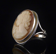 Alter silberring muschelgemme gebraucht kaufen  Zweibrücken