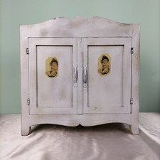 Armário móvel madeira brinquedo decoração bonecas clássicas anos 40 preservado comprar usado  Enviando para Brazil