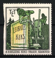 Reklamemarke leibniz keks gebraucht kaufen  Berlin