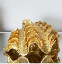 Gold shell ornament for sale  JOHNSTONE