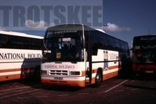 Slide 35mm feriados nacionais Volvo B10M-60 Plaxton OTK802 c1990s, usado comprar usado  Enviando para Brazil