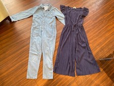 Girls blue jumpsuits for sale  HARPENDEN