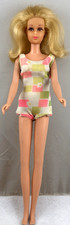 VINTAGE 1960 MATTEL BARBIE LOIRA SEM FRANJA PERNA DOBRÁVEL TNT BONECA FRANCIE TLC comprar usado  Enviando para Brazil