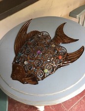 Metal fish sculptures for sale  Sacramento