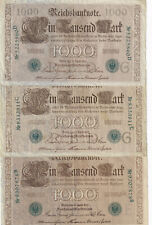 Lot billets allemands d'occasion  Talence
