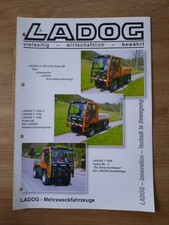 Prospekt ladog schmalspurfahrz gebraucht kaufen  Dornhan