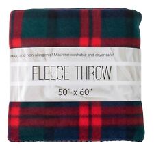 Plaid fleece throw for sale  Los Angeles