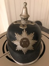 Alte pickelhaube lederhelm gebraucht kaufen  Taunusstein