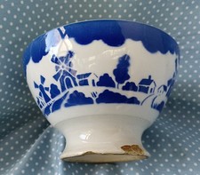 Ancien bol bleu d'occasion  France