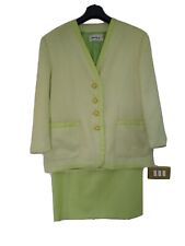 Tailleur donna verde usato  Roma