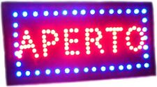 Insegna aperto luminosa usato  Aci Catena