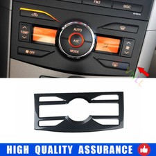 Para Toyota Corolla 2007-2013 AT console médio de fibra de carbono CD interruptor quadro acabamento comprar usado  Enviando para Brazil