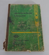 Teilekatalog ersatzteilliste f gebraucht kaufen Teilekatalog ersatzteilliste f gebraucht kaufen  Jever