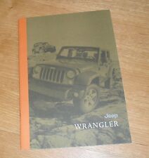 Jeep wrangler brochure for sale  SOUTHAMPTON