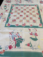 Vintage mcm broderie d'occasion  Expédié en Belgium
