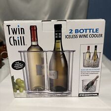 Refrigerador de vinho sem gelo Twin-Chill 2 garrafas funciona como balde de gelo, Prodyne NOVO comprar usado  Enviando para Brazil
