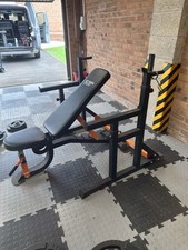 Mirafit bench press for sale  TAMWORTH