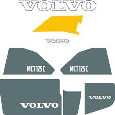 Usado, Kit de decalques adesivos repro Volvo MCT125C para minicarregadeira compacta de pista  comprar usado  Enviando para Brazil