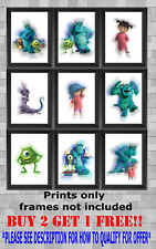 Disney pixar monsters for sale  NOTTINGHAM